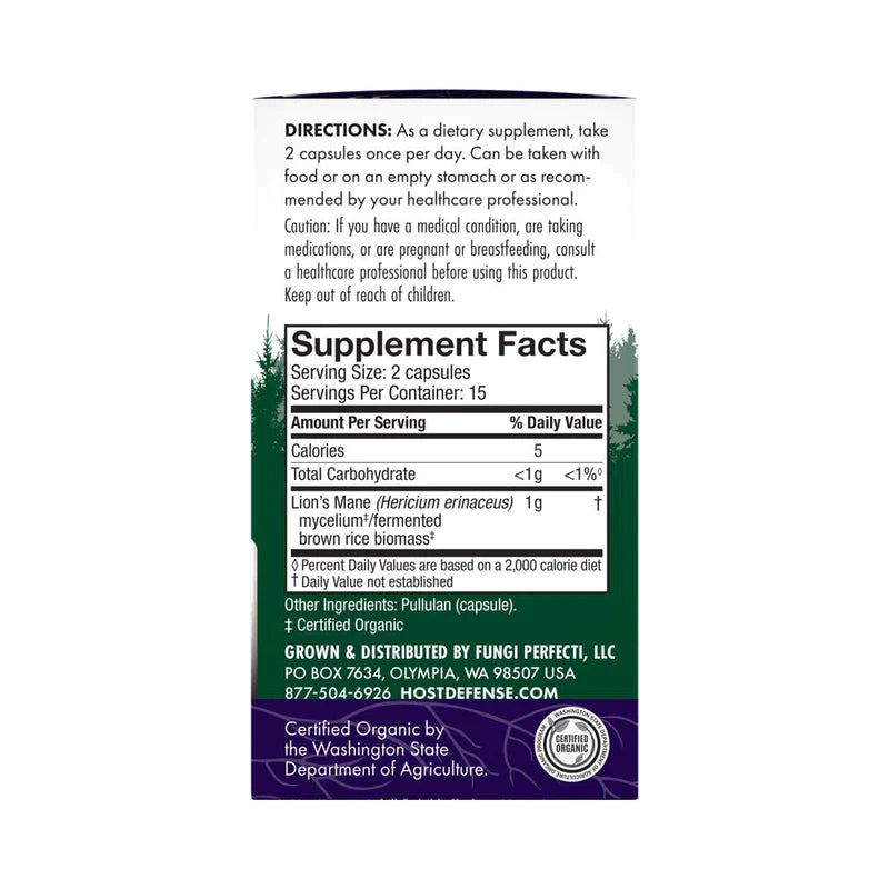 Mushroom Capsules- Host Defense