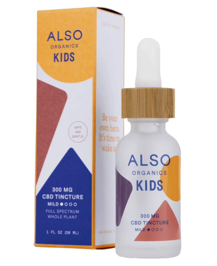 Hemp Extract Tincture- Kids Full Spectrum - Also Organics
