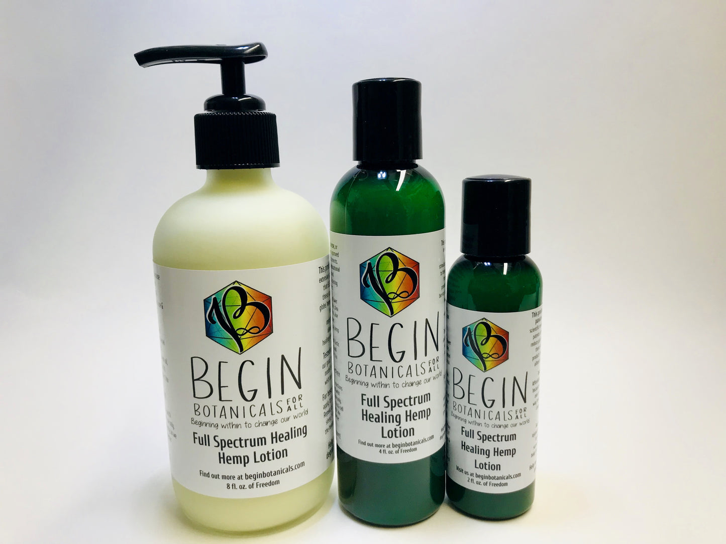 Hemp CBD Lotion- Begin Botanicals
