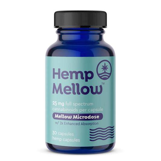 Hemp Extract Capsules- Full Spectrum - Hemp Mellow