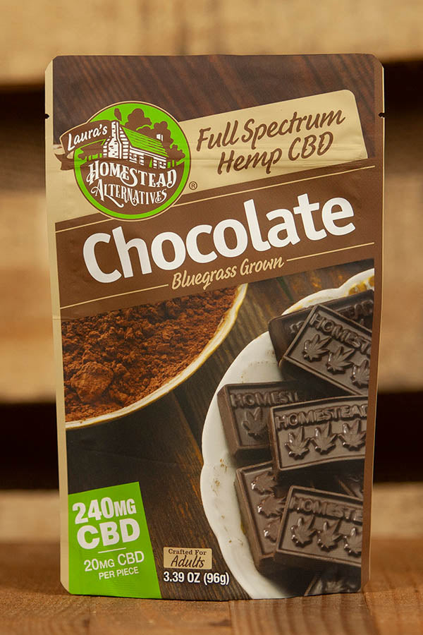 Hemp Extract Chocolate- Laura's Mercantile