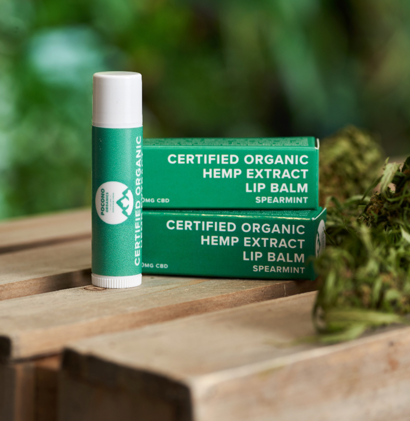 Hemp Lip Balm- Pocono Organics