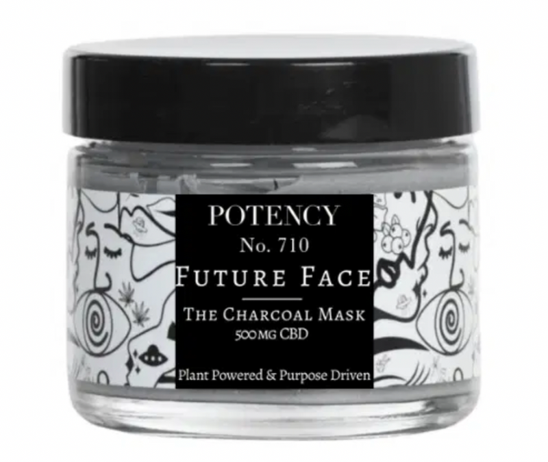Hemp Charcoal Face Mask- Potency No. 710